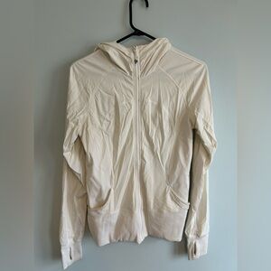 Lulu lemon - white zip up